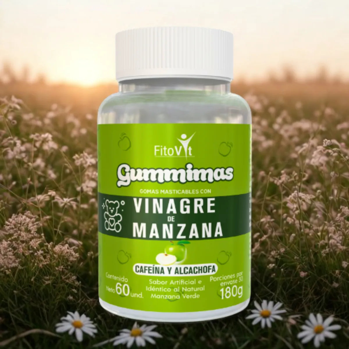 GOMITAS VINAGRE DE MANZANA MANZANA VERDE